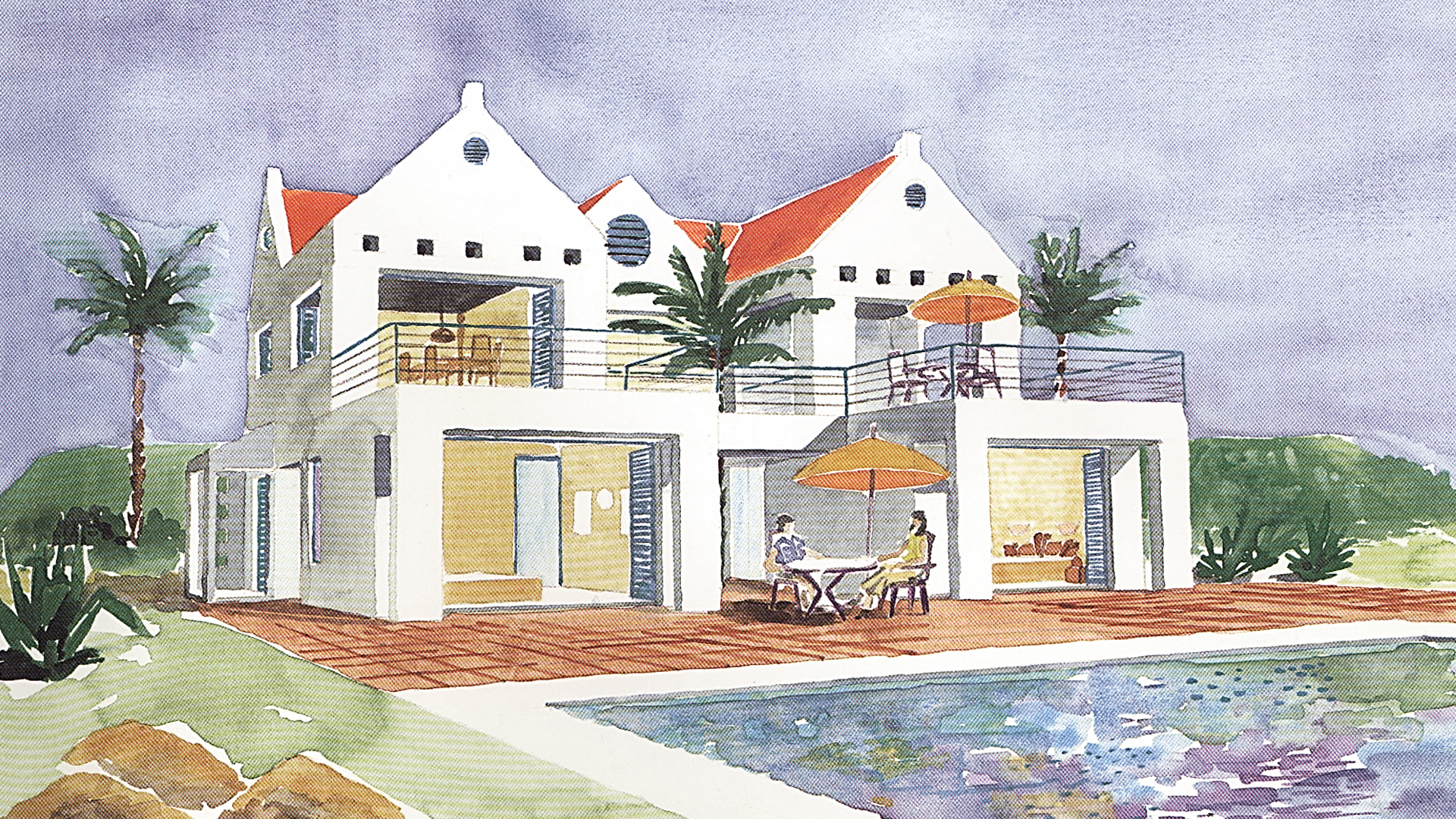 Coral Estate (Curacao) - architectuur planconcept